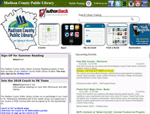 Tablet Screenshot of madisonlibrary.org